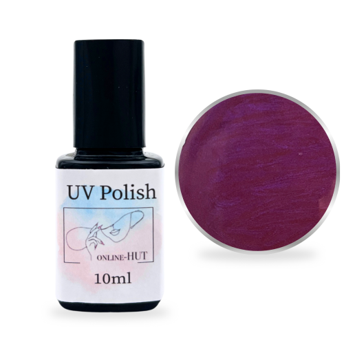 10ml Gel Polish Pearly Aubergine 