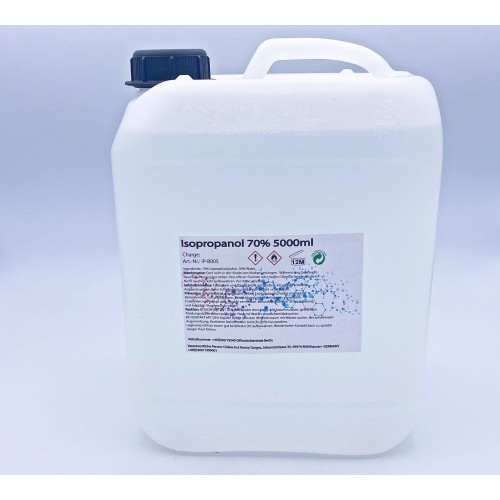 Isopropanol Klar 70% 5L