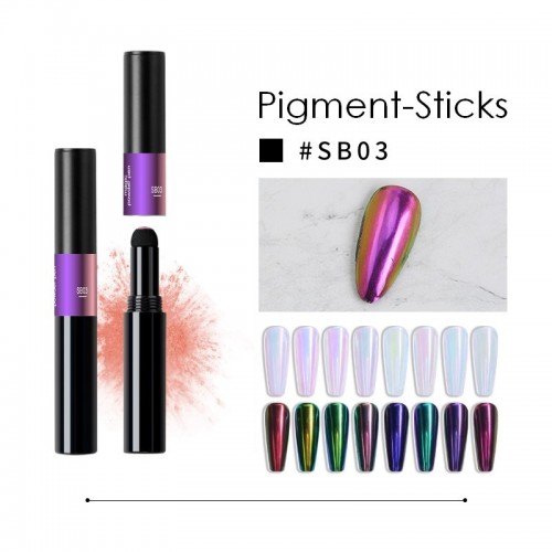Chrome Pigment Stick Flip Flop Gold Lila