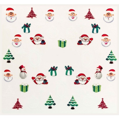 One-Stroke-Wraps -Nachtleuchtend- Weihnachten