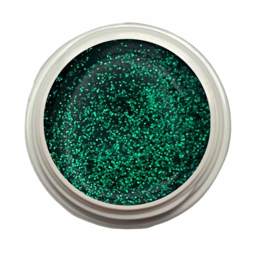 5ml UV Exclusiv Glittergel Green