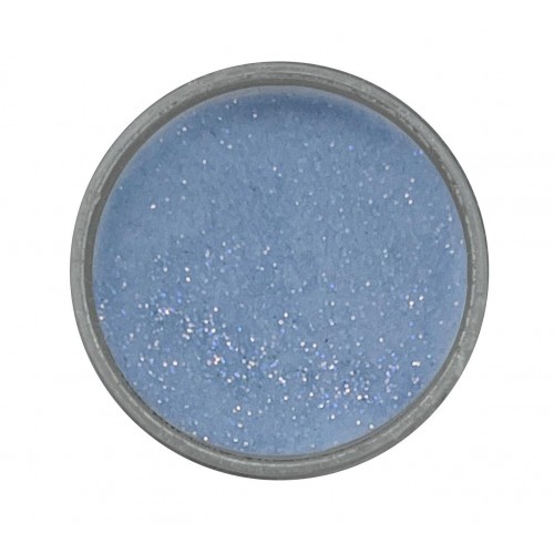 Acryl Puder Farbig Glitter Azur 3g
