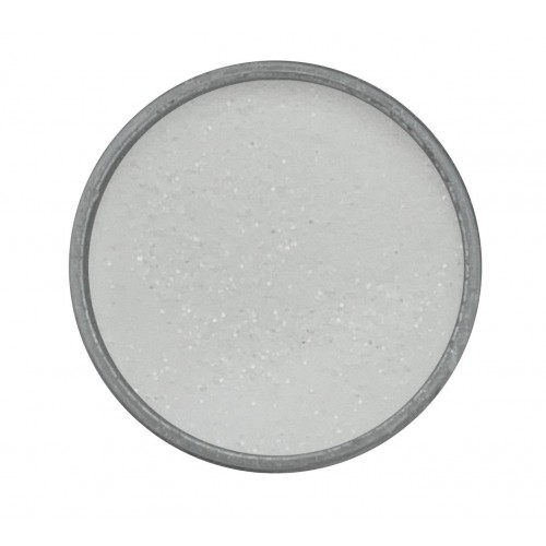 Acryl Puder Farbig Glitter Weiss 3g