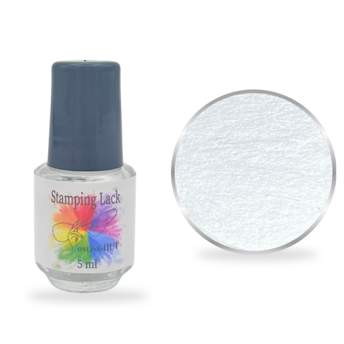 Stamping Lack Silber Metallic