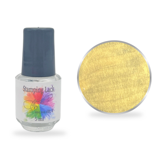 Stamping Lack Gold Metallic