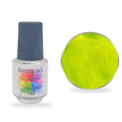 Stamping Lack Neon Gelb