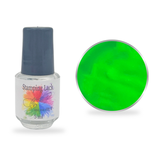 Stamping Lack Neon Grün