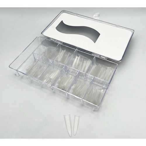 500er Tipbox Stiletto Clear