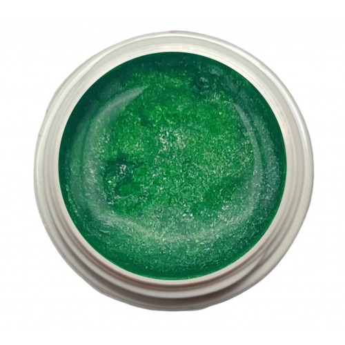 5ml UV Exclusiv Summertime Farbgel Luckygreen Glitter