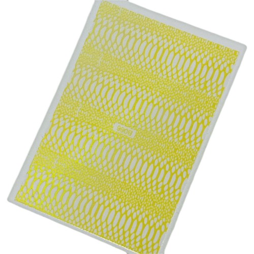 Snake Sticker Neon - Gelb