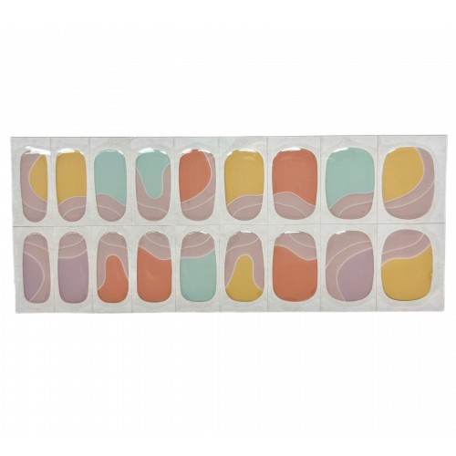 UV Polish Strip - abstract Pastell