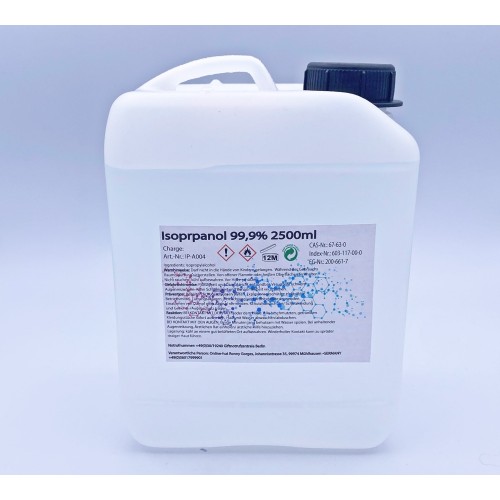 Isopropanol Klar 99,9% 2,5L
