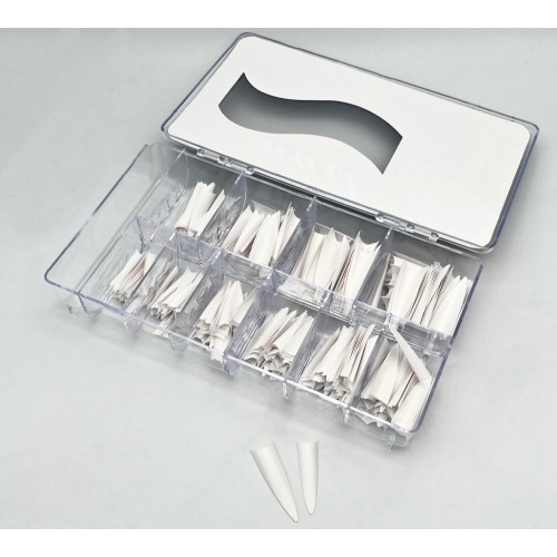 500er Tipbox Stiletto White