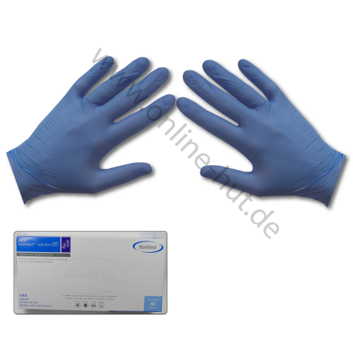 100 Nitril Handschuhe Violett Größe M