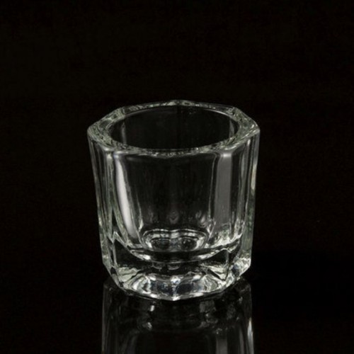 Kleines Glas Dappen Dish – für Acryl-Nägel