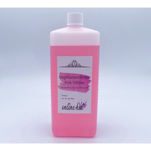 Nagellackentferner Pink/Orange 1000 ml