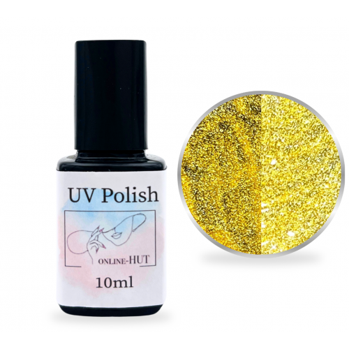 Funky Glam Gel Polish Gold