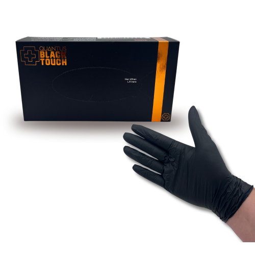100 Nitril Handschuhe Schwarz Größe M