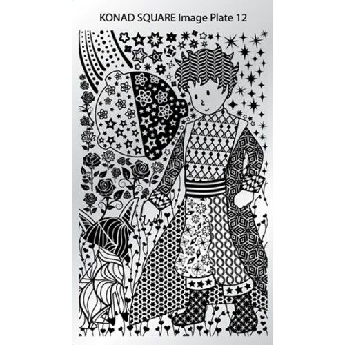 KONAD Square Image Plate KS-SQ12