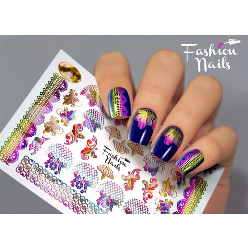 Nail-Wraps Metallic Nr. 