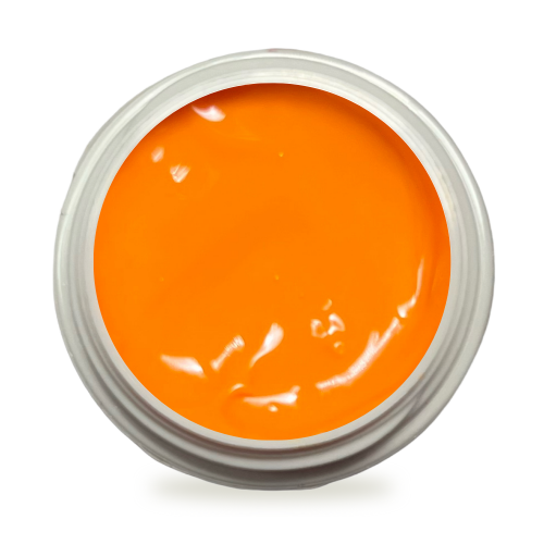 5ml UV Exclusiv Farbgel "Mattlook ohne Schwitzschicht" Orange