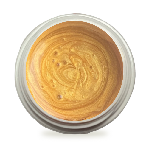 5ml UV Exclusiv Farbgel Metallic Gelb