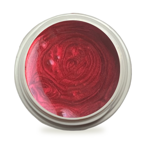 5ml UV Exclusiv Farbgel Metallic Rot