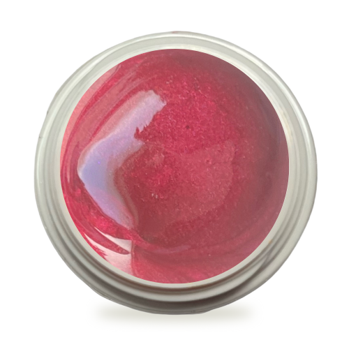 5ml UV Exclusiv Farbgel Metallic Rubinrot