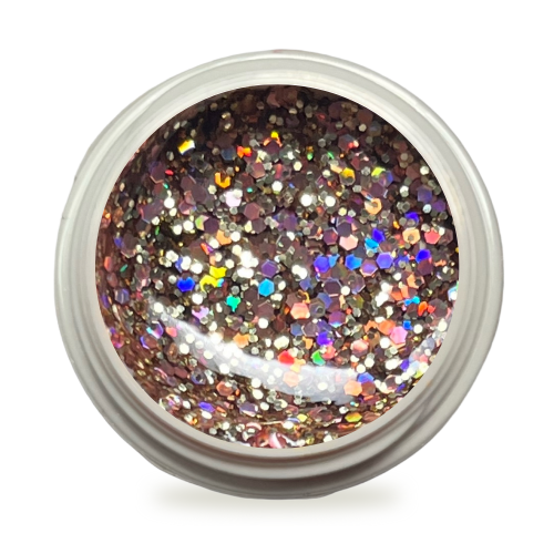 5ml UV Exclusiv Big Glitter Gel Extreme Milky Way