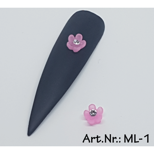 Overlays / 3D Nagelschmuck Blumen 2 Stk. Nr. 1