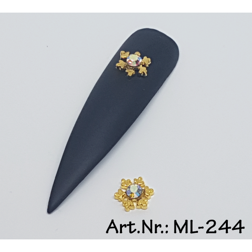 Overlays / 3D Nagelschmuck Winter/Weihnachten 2 Stk. Nr. 244