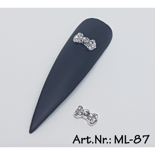 Overlays / 3D Nagelschmuck Schleife 2 Stk. Nr. 87