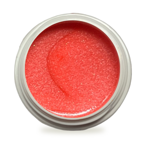 5ml UV Exclusiv Neon-Farbgel Pastell Rot Glitzer