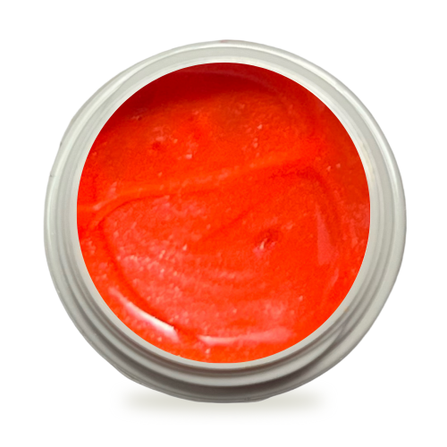 5ml UV Exclusiv Neon-Farbgel Rot Orange Metallic