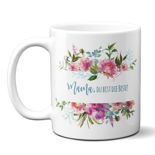 oh-cuptastic - Tasse - Mama du bist die Beste -LM-1