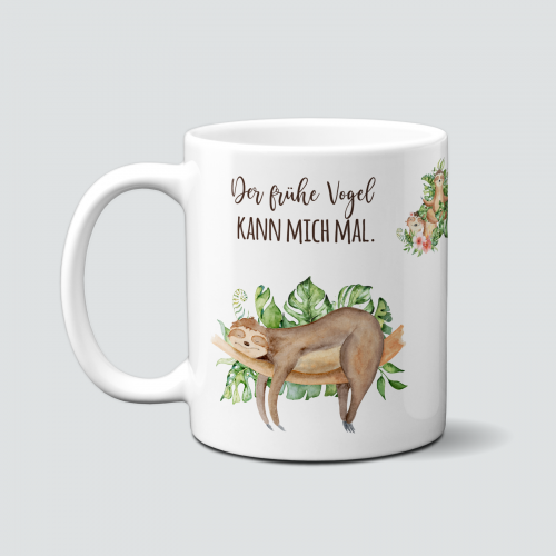 oh cuptastic- Tasse - Kaffeebecher - Sprüche-Tasse - Faultier - LT-7