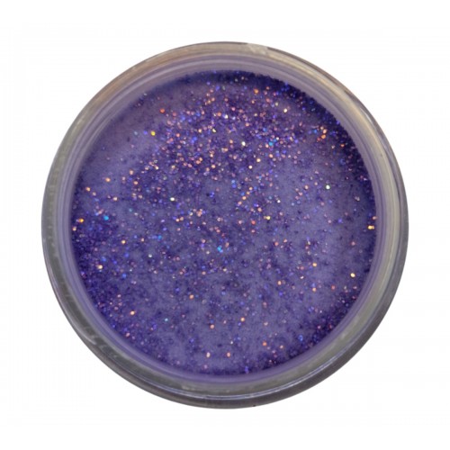 Acryl Puder Farbig Glitter Indigo 3g