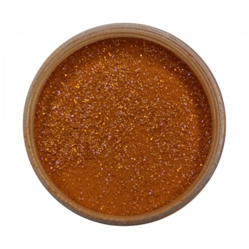 Acryl Puder Farbig Glitter Russett 3g