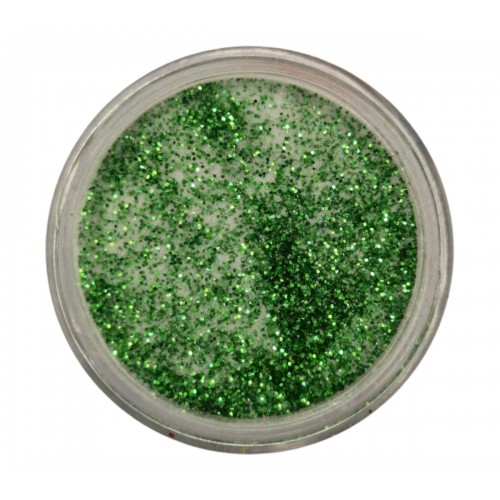 Acryl Puder Farbig Grün Schimmer 3g