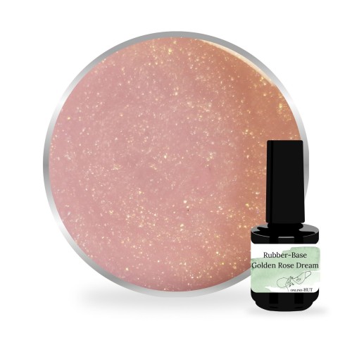 Rubber Base Golden Rose Dream – Eleganz trifft auf perfekte Haftung