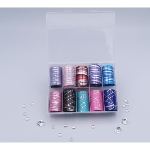 Transferfolien Box Wave / Stripes
