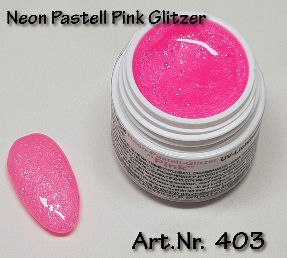 Passion Berry Glittergel – 5g UV Gel Mit Glitzer, Hochdeckend & Selbstglättend (lila-rot, Für Nails, Made In Germany)