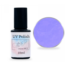 10ml Gel Polish Glitter Silky Violet