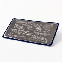 Stamping Schablone Weihnachten 19