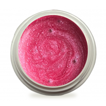 5ml UV Exclusiv Farbgel Pink Glitzer Silbereffekt