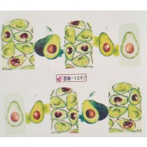Tattoo-Wraps Fruit -Avocado-