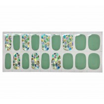 UV Polish Strip - pastell Green - mother of Pearl