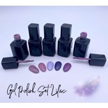 Gel Polish Set Lilac