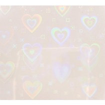 Sticker- Heart small Transparent - Selbstklebend