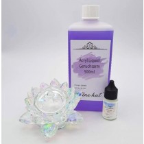 Dappen Dish Flower & Acryl Liquid Geruchsarm 500ml + Geruchskiller 10ml